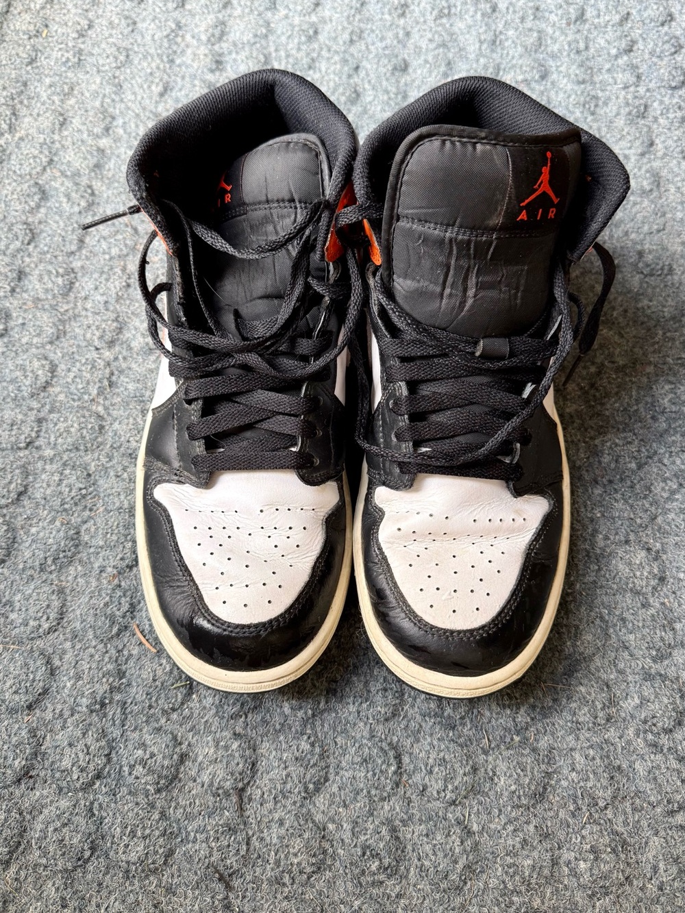 Nike Air Jordan-Style High-Top Sneakers, mens size 10.5